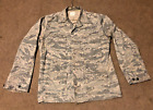 Military ABU Shirt 42L Man's Tiger Stripes Airman Battle Uniform USAF #654