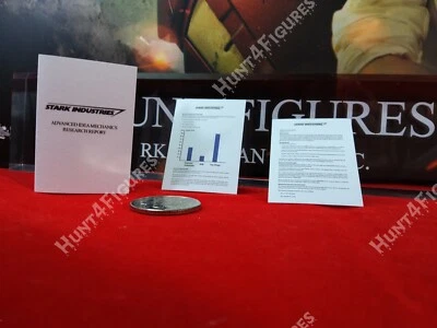 Hot Toys MMS311 Iron Man MK9 IX Pepper Potts figura de acción archivo de documentos 1/6  Foto 1 de 3