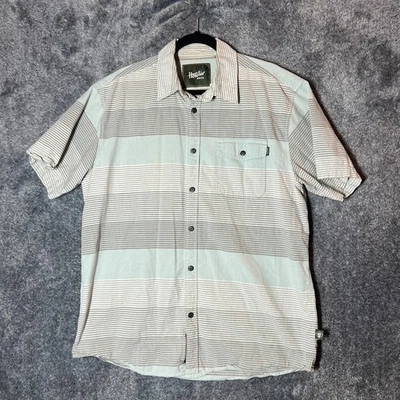 Howler Bros Shirt Mens Large Striped Colorblock Short Sleeve comfort Casual - Image 1 of 4