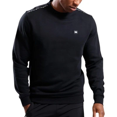 Weekend Offender Vega Mens Mid House Check Sweatshirts Pullover Crew Neck Casual - Image 1 of 4