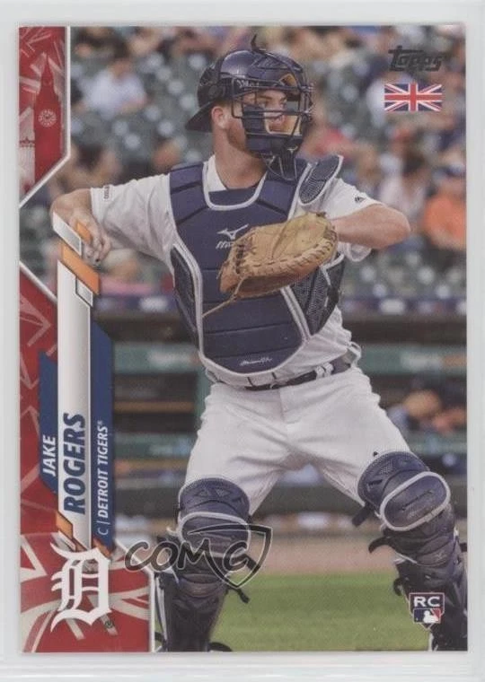 2020 Topps UK Edition Big Ben /99 Jake Rogers #131 Rookie RC - Image 1 of 2