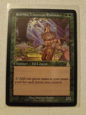 Rofellos, Llanowar Emissary Urza's Destiny Regular - Image 1 of 2