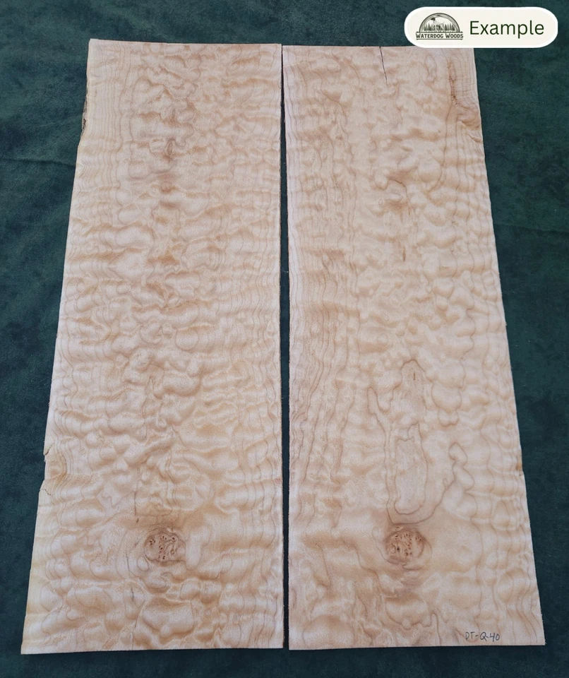 Assorted 4A Electric Guitar Tops w/ Flaws, Figured Maple Drop Top, Lam Tops - Image 1 of 4