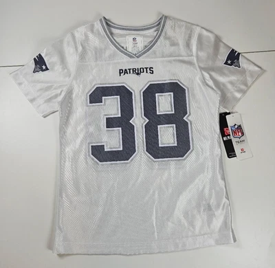 Девочки новый с Ярлыками NFL команды одежда NE Patriots Рамондр Стивенсон #38 Джерси L (10/12) - Изображение 1 из 4