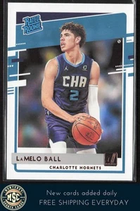 LaMelo Ball 2020-21 Donruss Rated Rookie #202 RC Charlotte Hornets - Picture 1 of 2