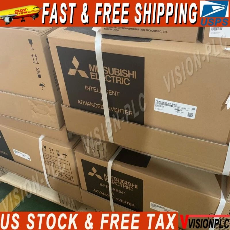 NEW MITSUBISHI FR-F840-01160-2-60 INVERTER FRF84001160260 US Free TAX - Image 1 of 1