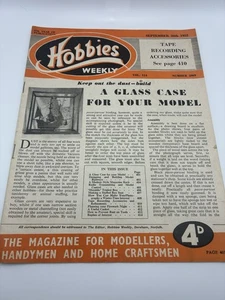 L2 Hobbies Weekly Does Not Contain Supplement Plan - September 24th 1952 No 2969 - Picture 1 of 2