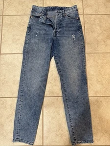 H&M &Denim Ultra High Waist Mom Jeans Size 2 - Picture 1 of 3
