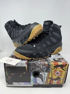Nike Air Jordan 9 Retro NRG Boot Black Gum 2021 Size 11 Authentic Used Aj9 Rare - Bild 1 von 11
