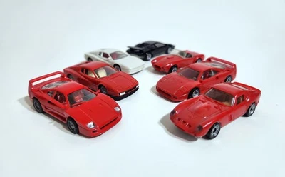 Lot of 7 - Ferrari, Lamborghini, Shelby 1:87 HO Scale - Herpa & Monogram Models  — 第 1/4 张图片