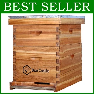 Zedernholz Bienenstock Kit für sichere und isolierte Umgebung - Bild 1 von 8