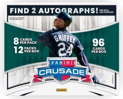 2024 Panini Crusade Baseball Premium Box - 2 Autos - Chase Skenes & Chourio RCs! - Image 1 of 2