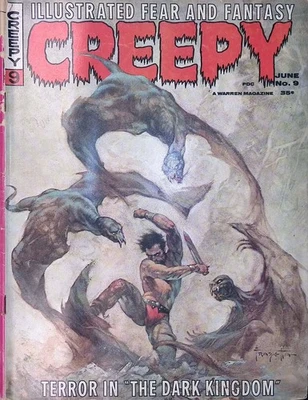 Revista Espeluznante #9 1966 Foto 1 de 4