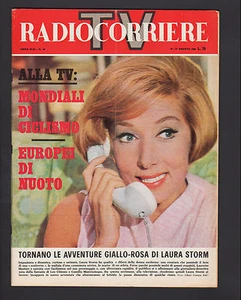 RADIOCORRIERE 34/1966 MASIERO MONDIALI CICLISMO MOTTA ADORNI ANQUETIL GIMONDI - Picture 1 of 1