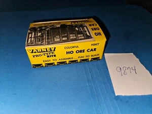 VARNEY, HO SCALE COAL/ORE WAGON, PLAIN SIDES, BROWN, SEE PHOTOS (9874) - Picture 1 of 5