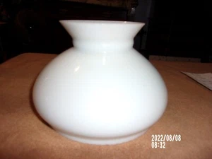 Vintage  Light  Shade Milk Glass  over sized   Deco Style   5" H  #76 - Picture 1 of 6