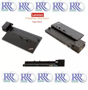 Lenovo ThinkPad Ultra Dock Type 40A2 T440 T450 T460 T470 T540p T550 T560 T570 - Picture 1 of 4