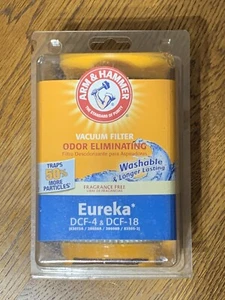 ARM & Hammer 66643A - Eureka DCF-4 & DCF-18 Vacuum Filter - Brand New In Package - Picture 1 of 2