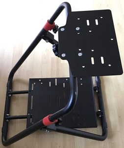 Racing Steering Wheel Pedals Stand Mount Rig PC Ps1 Ps2 PS3 PS4 Pro PS5 XBox X S - Picture 1 of 24