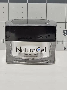 Crema natural antienvejecimiento NaturaCel Erase Time 1 OZ NOS - Imagen 1 de 6