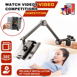 Verstellbar Halterung Handy Halter Tisch Bett Ständer für Tablet iPad Smartphone - Afbeelding 1 van 12