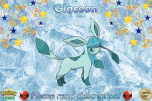 ✨Glaceon Pokémon Center Eeveelutions EVENT 6IV✨Sw/Sh BD/SP S/V HOME (💯Legal) - Picture 1 of 5