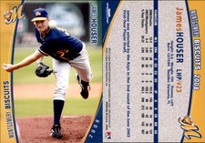 Kyle Houser 1995 Asheville Tourists #NNO Card *AutographDen*