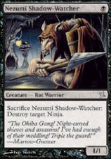 NEZUMI SHADOW-WATCHER X4 4 4X Betrayers of Kamigawa MTG Magic Cards DJMagic