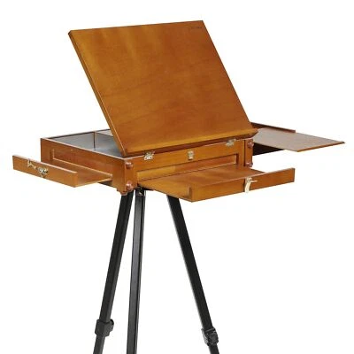 Jullian Plein Air Wooden Pochade Box / OPTIONAL Aluminium Tripod Easel - Image 1 of 4