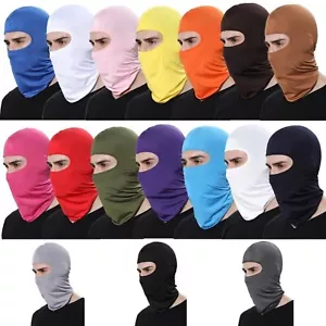 Balaclava Maschera Viso Sole Protezione UV Cappa Antivento Maschera Tattica per Uomo Donna - Foto 1 di 86