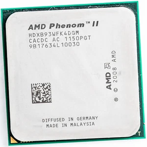 AMD Phenom II X4 B93 HDXB93WFK4DGM AM3 Quad Core Processor 2.8GHz Deneb - Picture 1 of 3