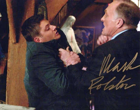 MARK ROLSTON signed Autograph 20x25 cm Photo "Supernatural" Cover