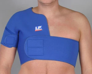 LP 732 NEOPRENE SHOULDER Support Brace Arthritis Rotator Cuff Wrap Sport Injury - Picture 1 of 2