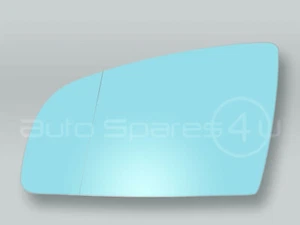 Espejo de puerta azul con calefacción vidrio y placa de respaldo izquierda se adapta a AUDI A6 2005-2008 - Imagen 1 de 2