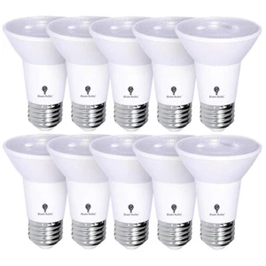 10 Pack PAR20 Outdoor LED Flood Light Bulb 8W 75 Watt Equivalent 500 Lumens D... - Picture 1 of 6