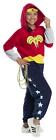 Wonderwoman Child Girls Costume NEW Jumpsuit Tiara Wonder Woman