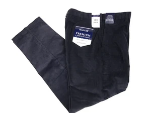 Haggar Mens Classic Fit Stretch Corduroy Pant 36 x 34 Flat Front NEW Dusk - Picture 1 of 3