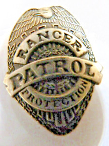 PIN'S  POLICE   USA  / RANGER  PATROL / ARGENTE/  SUPERBE