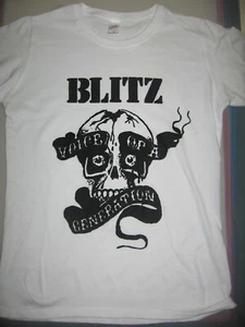 BLITZ LADY FIT T-SHIRT /skinheads/punk/oi!/oppressed/cock sparrer/wave/indie/kbd - Picture 1 of 1