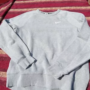 Nike SB Sweatshirt Herren Large Grau Passe Pull Over Langarm - Bild 1 von 4