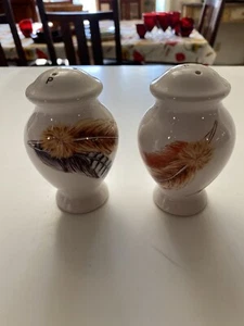 Pier 1 Imports Feather Ironstone Salad Plate  8.75" Set of 5 - Picture 1 of 8