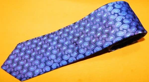 TED BAKER MADE IN U.S.A. BLUE/PURPLE PAISLEY TIE - NECK TIES - DESIGNER TIES. - Picture 1 of 3