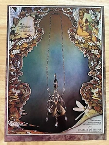 Vintage 1979 Charles De Temple Jewellery Original Advert Advertising - Picture 1 of 1