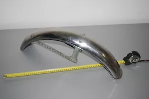 Front Mudguard Stainless Steel with Rods Tubone Gilera Morini - Picture 1 of 5