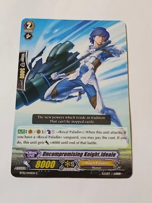 Cardfight!! Vanguard Uncompromising Knight Ideale BT10/044EN C CFV NM - Image 1 of 2