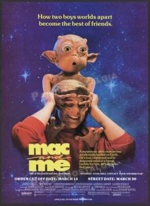 MAC AND ME - originale 1989 commercio annuncio / pubblicità _ Christine Ebersole _ MST3K - Foto 1 di 1