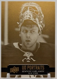 🏒2021-22 Upper Deck Semyon Varlamov UD Portraits #P-3 Islanders🏒 - Picture 1 of 2
