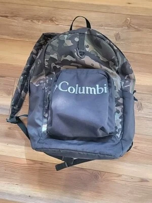 Mochila Columbia bolsa camuflada caminhada viagem escola faculdade grande 17" - Imagem 1 de 4