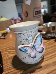 Quemador de cera/tarta Intertek 3d mariposa floral eléctrico - Imagen 1 de 6