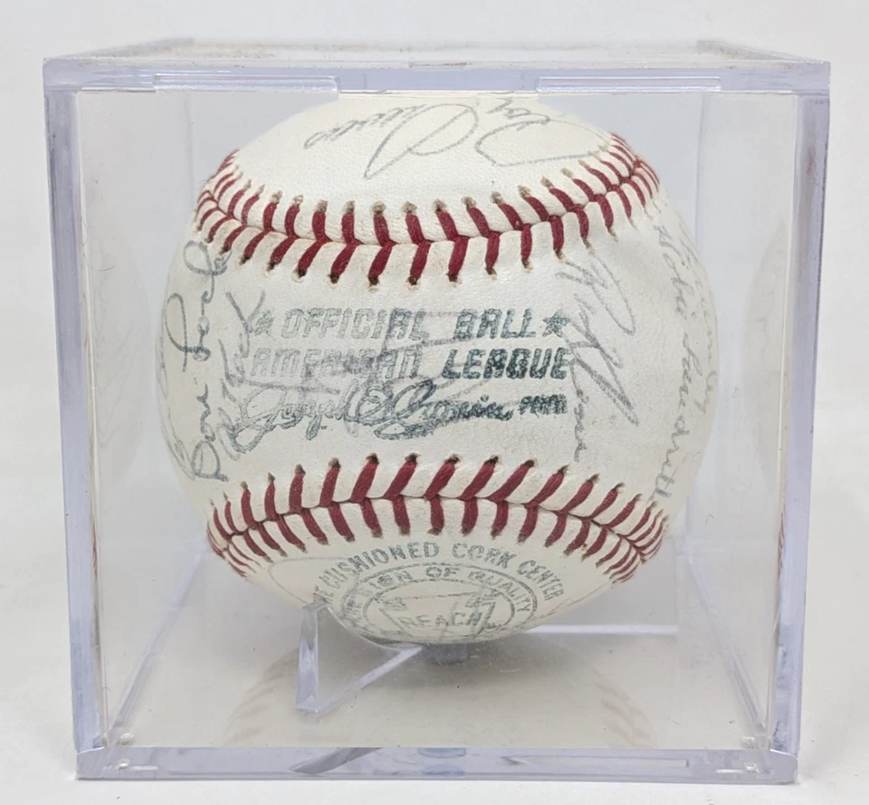 Vintage 1960s Washington Senators Nationals MLB 20+ Signed Autographed Baseball - Image 1 of 4
